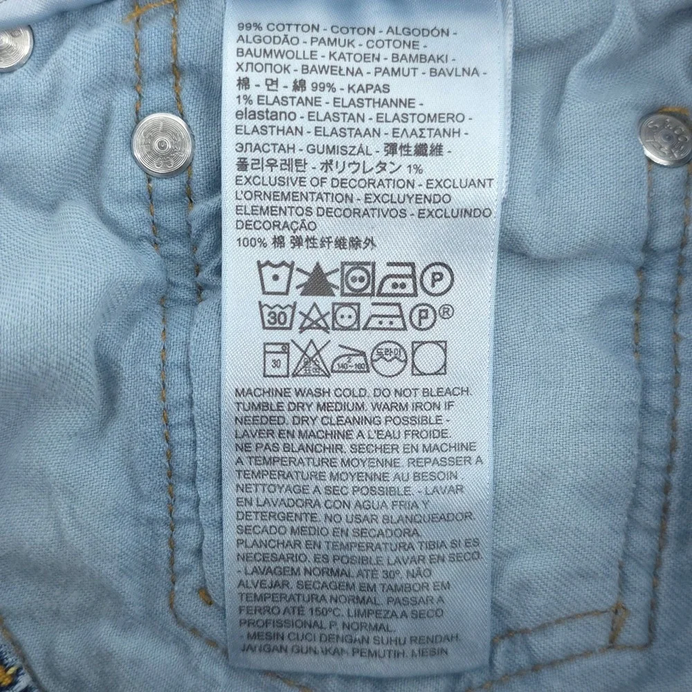 Levi's Mens Jeans 541 Athletic Taper‎ 32x30 Medium Wash Blue Denim